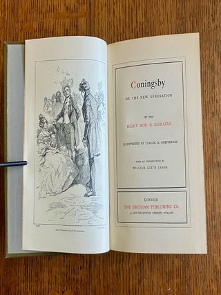 CONINGSBY, Or The New generation. With an introduction by William Keith Leask.