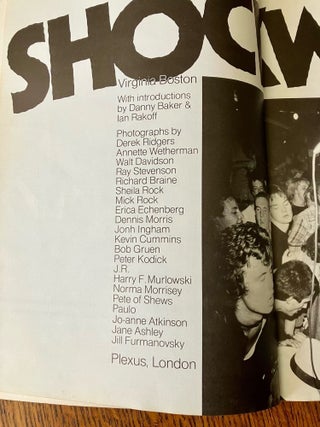 SHOCKWAVE. With introductions by Danny Baker & Ian Rakoff. Designed by Derek Ridgers.