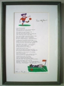 Item #1111 I WAS SICK OF FOOTBALL. TED HUGHES, CHRIS BATTYE