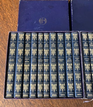 THE PLAYS AND WORKS OF J. M. BARRIE. The uniform edition. Includes: Peter Pan, Quality Street, The Admirable Crichton, The Little Minister, The Little white bird, etc.