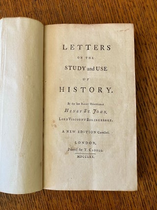 LETTERS ON THE STUDY AND USE OF HISTORY.