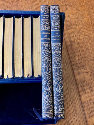 Item #11129 THE PLAYS. SHAW. GEORGE BERNARD