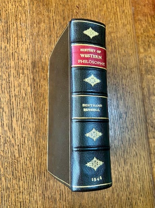 HISTORY OF WESTERN PHILOSOPHY. And its connection with political and social circumstances from. RUSSELL. BERTRAND.