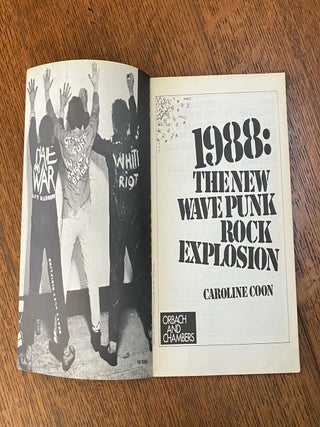1988. The New Wave Punk Rock Explosion.