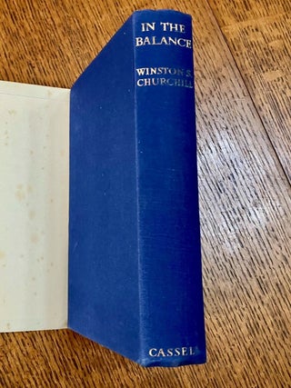 IN THE BALANCE. Speeches 1949 & 1950. Edited by Randolph S. Churchill.