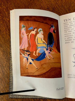 TEN DROLL TALES. Rendered faithfully into English by J. Lewis May, with an introduction by Andre Maurois.