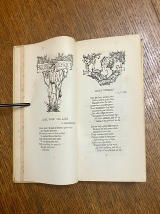 ENGLISH LYRICS FROM SPENSER TO MILTON. Introduction by John Dennis.