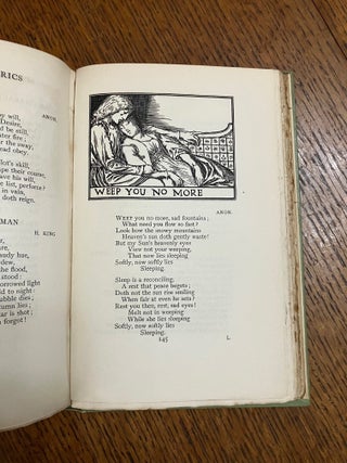 ENGLISH LYRICS FROM SPENSER TO MILTON. Introduction by John Dennis.