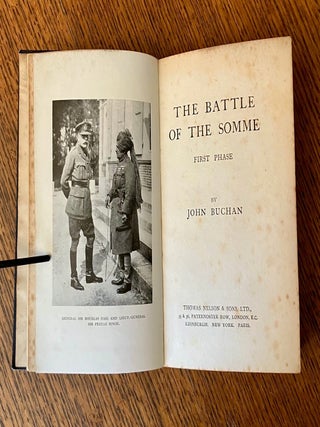 Item #11306 THE BATTLE OF THE SOMME. First phase. BUCHAN. JOHN