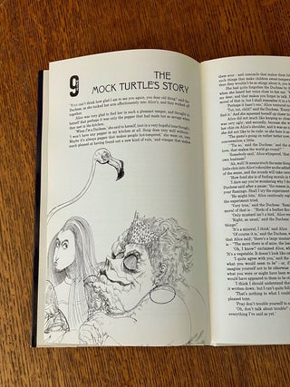 ALICE IN WONDERLAND. Signed by Steadman.