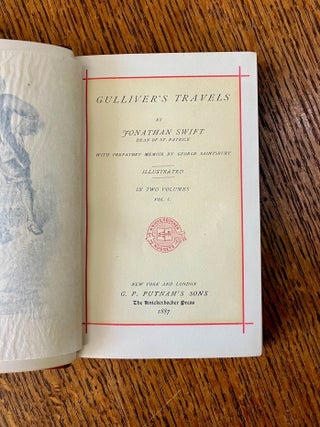 GULLIVER'S TRAVELS. With prefatory memoir by George Saintsbury. - Illustrated.