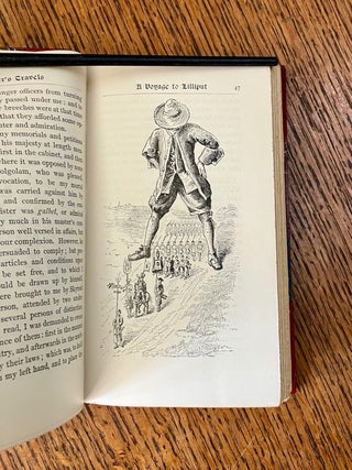 GULLIVER'S TRAVELS. With prefatory memoir by George Saintsbury. - Illustrated.
