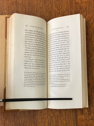 THE CANTERBURY TALES. With an essay on his language and versification, an introductory discourse, notes, and a glossary by Tho. Tyrwhitt, Esq.