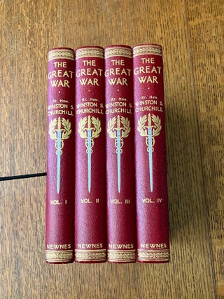 Item #11373 THE GREAT WAR. Fully illustrated with photographs, drawings and maps. CHURCHILL....