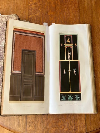 JOURNAL MANUEL DE PEINTURES. Appliquees a la decoration des monuments, appartements, magasins, etc. bois, marbres, lettres, attributs, imitation de moulures, etc. -- A run of 19 years from April 1850 to December 1869.