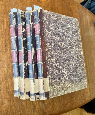 JOURNAL MANUEL DE PEINTURES. Appliquees a la decoration des monuments, appartements, magasins, etc. bois, marbres, lettres, attributs, imitation de moulures, etc. -- A run of 19 years from April 1850 to December 1869.