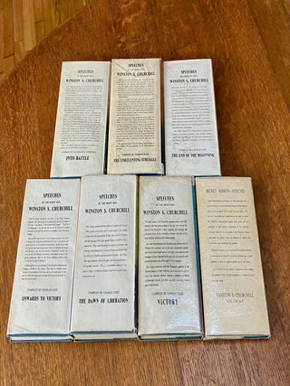 WAR SPEECHES. Into Battle; The Unrelenting struggle; The end of the beginning; Onwards to victory; The Dawn of liberation; Victory; Secret session speeches.