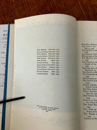 WAR SPEECHES. Into Battle; The Unrelenting struggle; The end of the beginning; Onwards to victory; The Dawn of liberation; Victory; Secret session speeches.