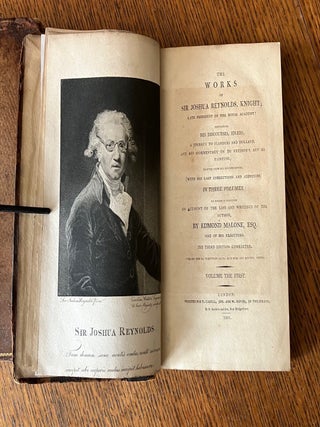 THE WORKS OF SIR JOSHUA REYNOLDS, KNIGHT. Late president of the Royal Academy. Containing his discourses, idlers, a journey to Flanders and Holland, and his commentary on Du Fresnoy's Art of Painting; to which is prefixed an account of the life and writings of the author. By Edmond Malone, Esq. one of his executors. The Third edition, corrected.