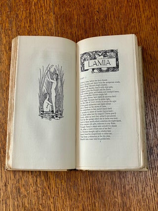 POEMS. Illustrations by Robert Anning Bell and introduction by Walter Raleigh. The Endymion series.