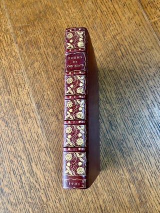 Item #11486 POEMS. Illustrations by Robert Anning Bell and introduction by Walter Raleigh. KEATS....