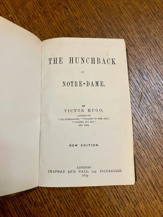 HUNCHBACK OF NOTRE - DAME. A New Edition.