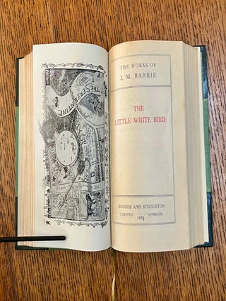 MY LADY NICOTINE, bound with: THE LITTLE WHITE BIRD. From the uniform edition of the Works of J. M. Barrie.