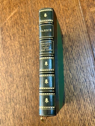 Item #11506 MARGARET OGILVY, bound with: WHEN A MAN'S SINGLE. From the uniform edition of the...