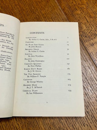 NO PLACE LIKE EARTH. A Science Fiction anthology.