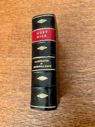 Item #11541 MOBY DICK. Or, The Whale. MELVILLE. HERMAN., KENT. ROCKWELL. Illustrates