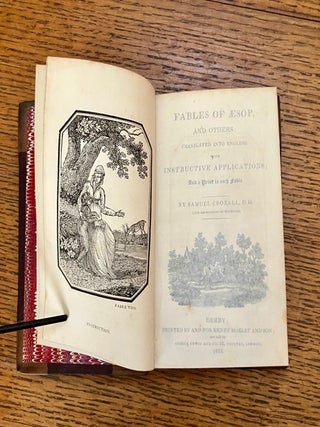 FABLES OF AESOP, and others. Translated into English. With instructive applications: And a print to each fable.