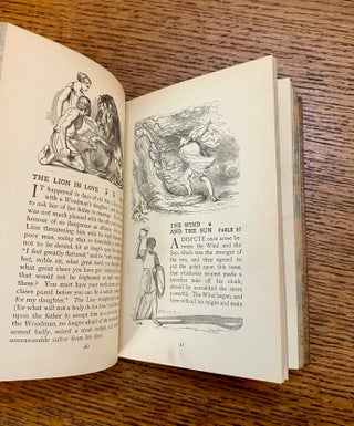 AESOP'S FABLES. A new version, chiefly from the original sources. By Thomas James, M.A. --- With more than One Hundred designs by Tenniel and Wolf. New Edition.