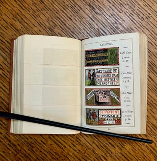 THE ILLUMINATED SCRIPTURE TEXT BOOK. With Interleaved Diary for Memoranda and A Coloured Illustration for Every Day.