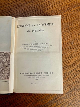 LONDON TO LADYSMITH. Via Pretoria.