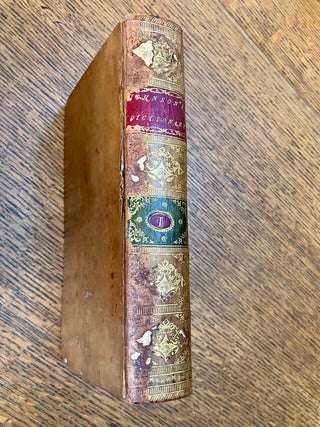 A DICTIONARY OF THE ENGLISH LANGUAGE. In which the Words are deduced from their Originals, explained in their different meanings, and Authorized by the names of the writers in the whole works they are found. Abstracted from the Folio Edition, by the Author Samuel Johnson, AM. To which is prefixed, A Grammar of the English langauge. In Two volumes. The seventh edition, corrected by the Author.