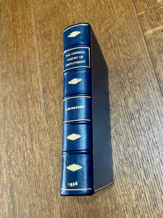 Item #11632 THE GENERAL THEORY OF EMPLOYMENT INTEREST AND MONEY. KEYNES. JOHN MAYNARD
