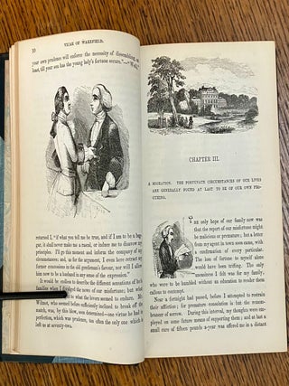 THE VICAR OF WAKEFIELD. Illustrated with numerous engravings.