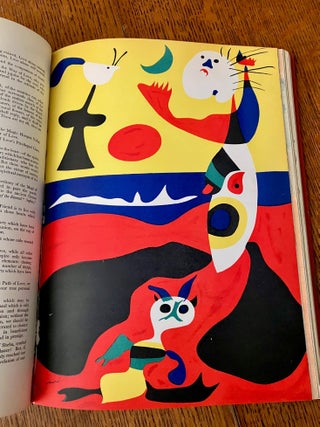 VERVE. -- HAND PAINTED BINDING BY GAYLEN HANSEN. An artistic and Literary Quarterly. Volume one, Numbers three and four. October -December 1938, & January - March 1939.