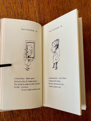 THE GNEDITCH CENTURY. One hundred 'Bally Old Rhymes' and caricatures of members of the Arts Club by George Gneditch