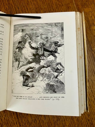 TREASURE ISLAND. Illustrated edition.