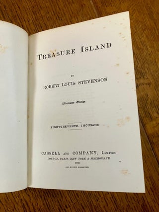 TREASURE ISLAND. Illustrated edition.