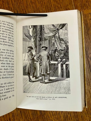 TREASURE ISLAND. Illustrated edition.