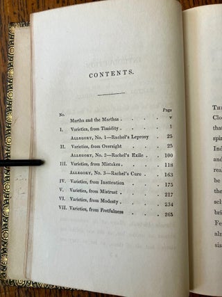 THE MARTHAS. Or, The varieties of female piety. --- The Lady's Closet Library.