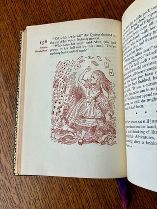 ALICE IN WONDERLAND. With all the original engravings as drawn by Sir John Tenniel.