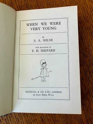 WHEN WE WERE VERY YOUNG.