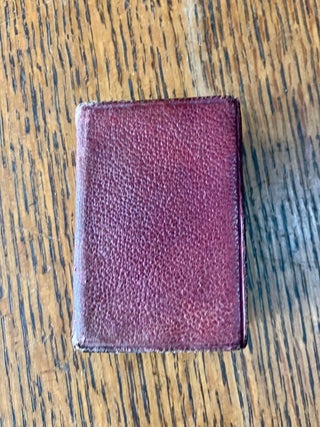 THE BOOK OF COMMON PRAYER. And administration of the Holy Communion. According to the use of The church of England.-----Bound with; Hymns Ancient and Modern. For use in the services of the Church. Complete Edition.