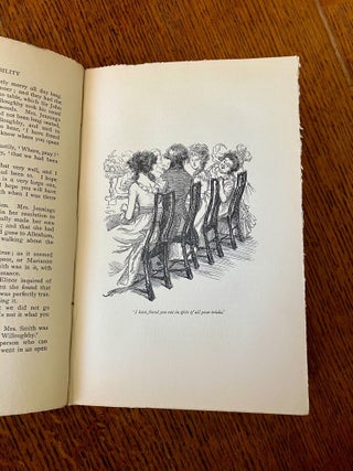 SENSE AND SENSIBILITY. With an introduction by Austin Dobson.