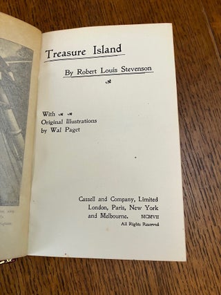 TREASURE ISLAND. With Forty-six original illustrations by Wal Paget.