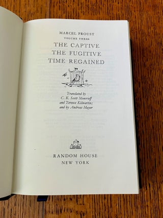 REMEMBRANCE OF THINGS PAST. Swann's way; Within a budding grove; The Guermantes way; Cities of the Plain; The Captive; The Fugitive; Time Regained.