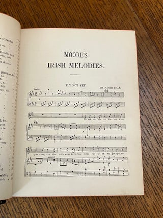 IRISH MELODIES. With Symphonies and Accompaniments by Sir John Stevenson, Mus Doc. And Sir Henry Bishop. -- New edition.